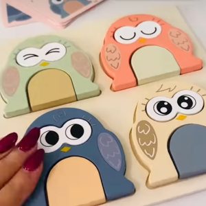 جغد چوبی آموزش احساسات