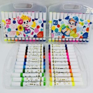 ماژیک صد درصد قابل شستشو ۲۴ رنگ