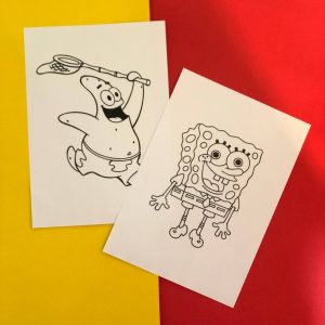 کاربرگ رنگ آمیزی رستا