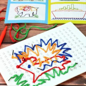 بازی آموزشی صفحه دوخت و دوز